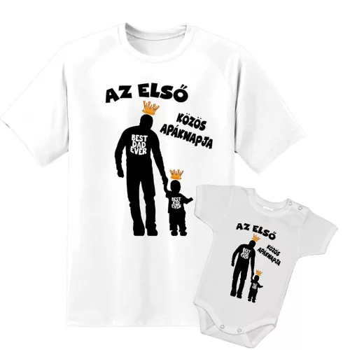 prvý deň otcov spolu s bielym body súprava