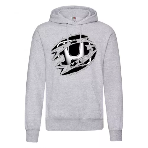 sveter honda svetlo šedý