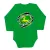 zelený traktor zelená dlhý rukáv body pre bábätká