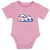 spiaci kravičkas krátky rukáv body pre bábätká ružová