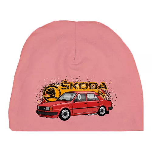 skoda 120 detský čiapok ružová farba