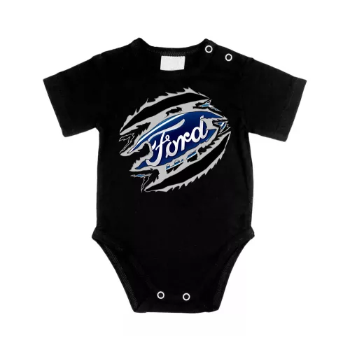 ford čierny krátky rukáv dojenské body