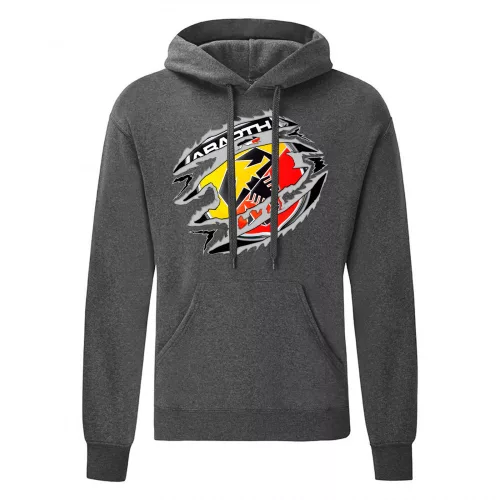 abarth svetr  tmavo sivá