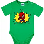 spiderman body pre bábätká červená