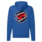 modry sveter s mikinou s logom belorus