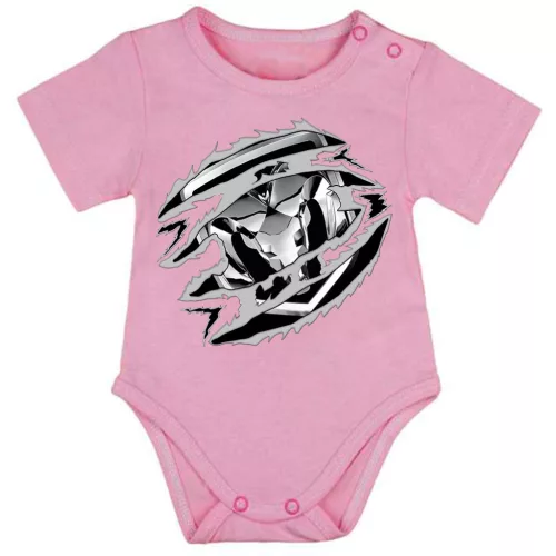 dodge ram ružová dojčenské telo s krátkym rukávom