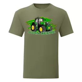 zelené tričko traktor 6195 zelené