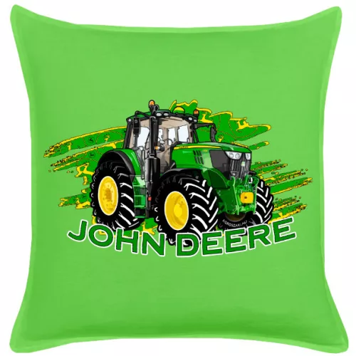 jd nový zelený vankúš z bavlny