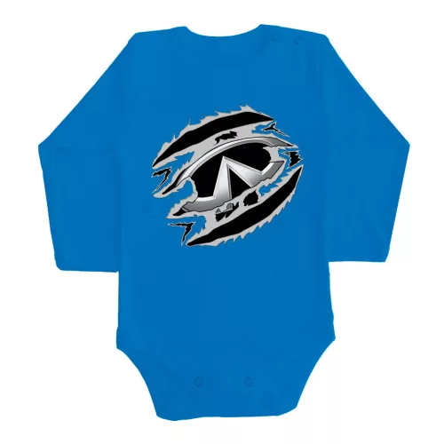 bojčanské telo infiniti modrá dlhým rukávom