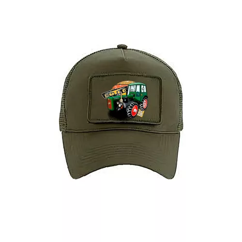 malý dutra army zelená vymeniteľná baseball čiapka s nášivkami