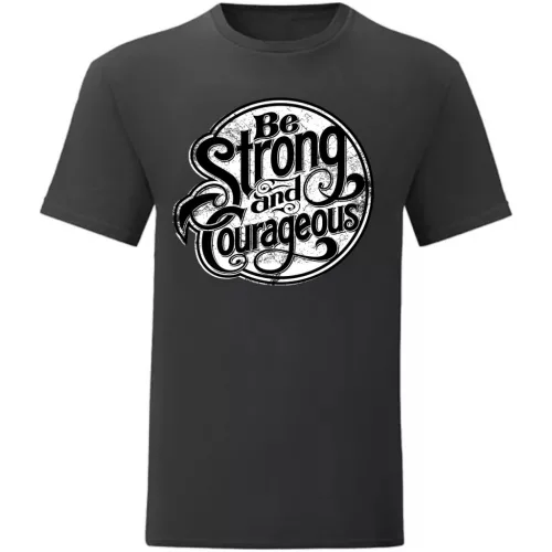 be strong…čierna tričko