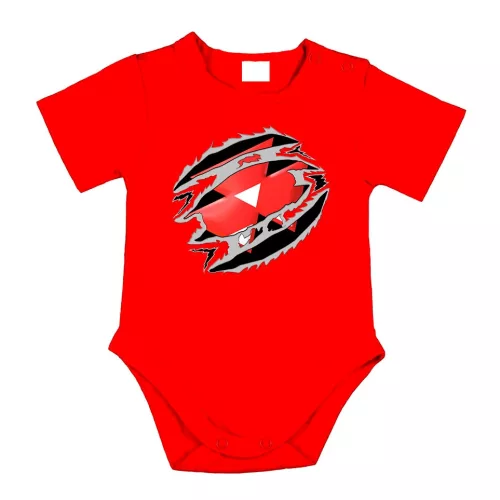 massey ferguson červené telo s krátkými rukávmi