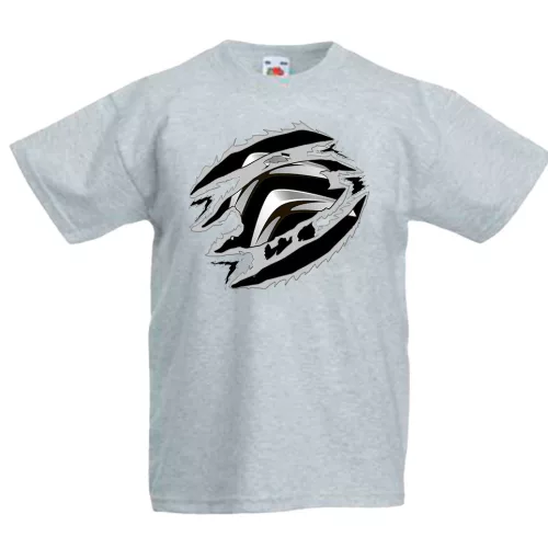 detské tričko citroen šedé