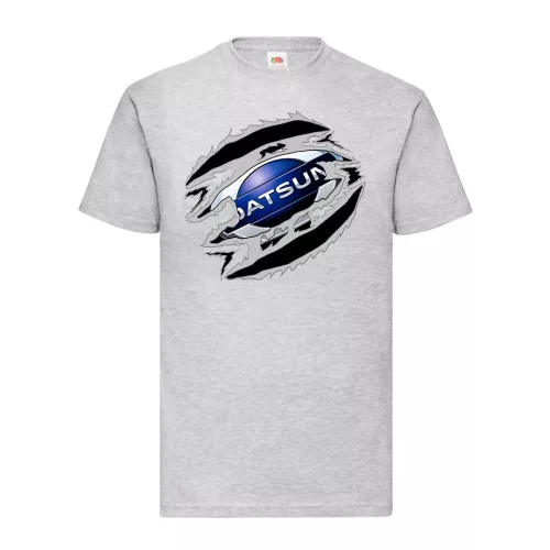 tričko datsun sivá