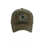 jeep military zelená vymeniteľná baseballová čiapka