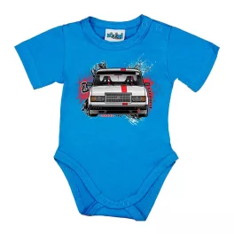 lada 2107 modrá krátky rukáv dojčenské body