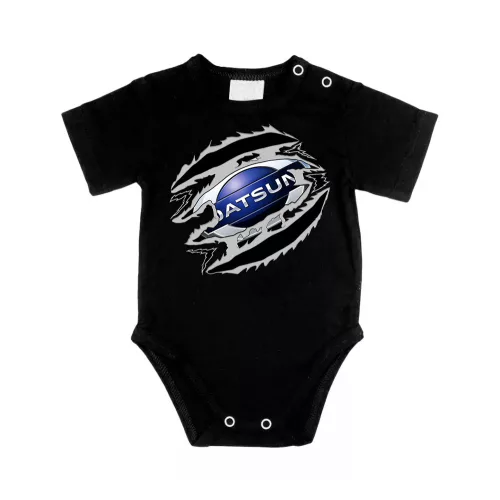 datsun čierna body s krátkym rukávom