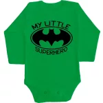 batman body pre bábätká zelené