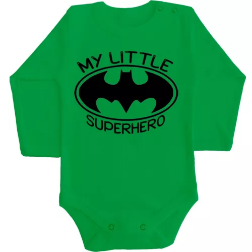 batman body pre bábätká zelené