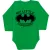 batman body pre bábätká zelené