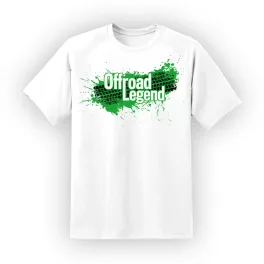 biele tričko offroad legenda