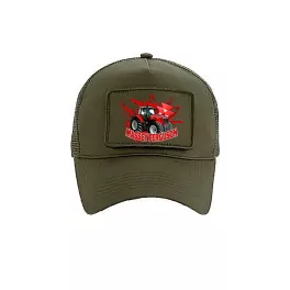   massey army zelená vymeniteľná nášatia baseballová čiapka