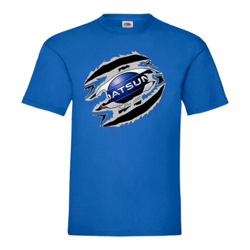 datsun modrá košeľa