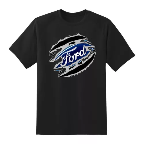 čierne tričko ford