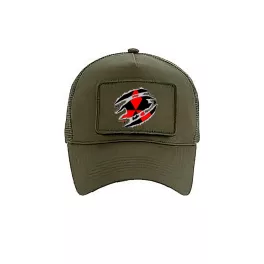 vymeniteľná šiltovka mitsubishi army zelená