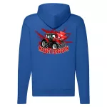 massey ferguson modrá mikina na zips