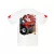 detské tričko massey ferguson s potlačou biely