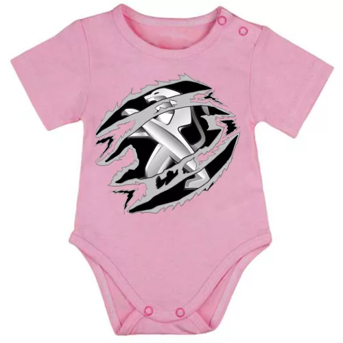 peugeot ružový bojček s krátkym rukávom