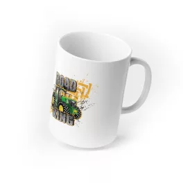 zelený hrnček na traktor 