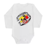 abarth biely dlhý rukáv body pre bábätká + nohavičky a ponožky