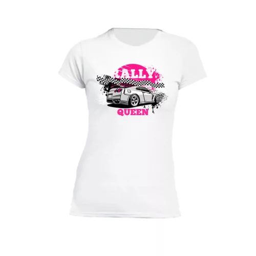 rally queen biely dámske