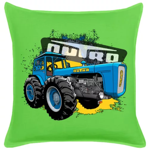 veľký vankúš z bavlny dutra zelený