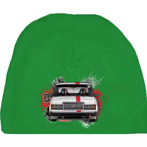 lada 2107 detská čiapka zelená