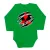 mitsubishi zelené detské telo s dlhým rukávom