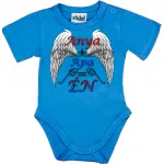 mama+otec=ja body pre bábätká červené