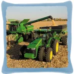 jd harvest modrá bavlna plátna