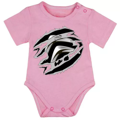 citroen ružový bojček s krátkym rukávom