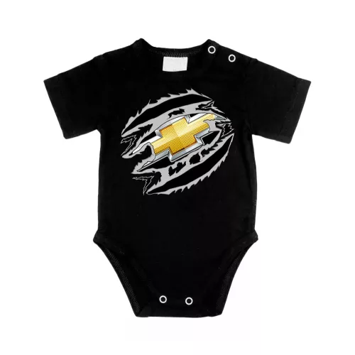 chevrolet čierna body s krátkym rukávom