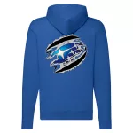modrá mikina subaru zip up