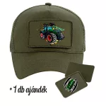 fendt military zelená vymeniteľná baseballová čiapka