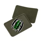 fendt military zelená vymeniteľná baseballová čiapka