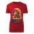 dirtbike motorcycle dámske tričko červená