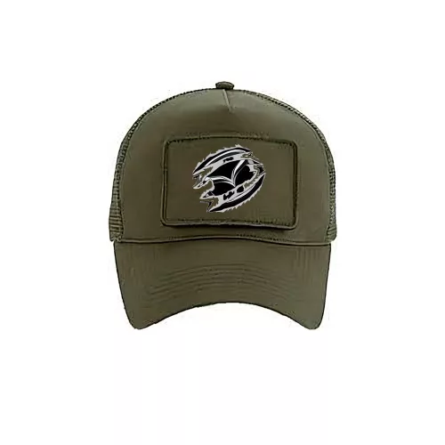 vymeniteľná šiltovka mazda military zelená