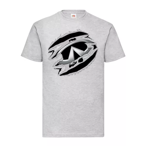 infiniti šedé tričko