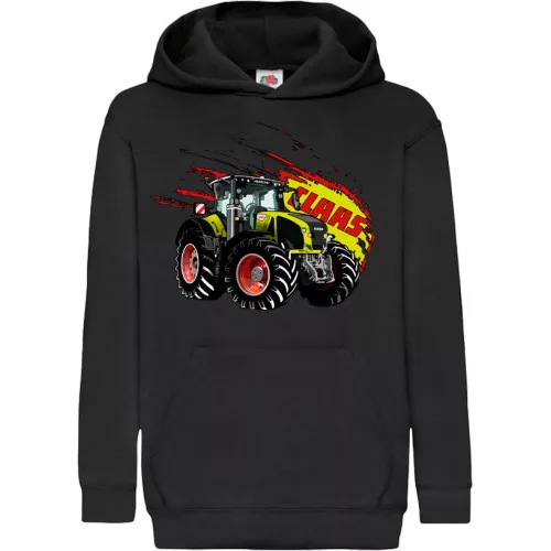 claas axion detský sveter - čierny