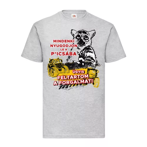 sivé tričko všetci upokojte (zdržujem premávku)